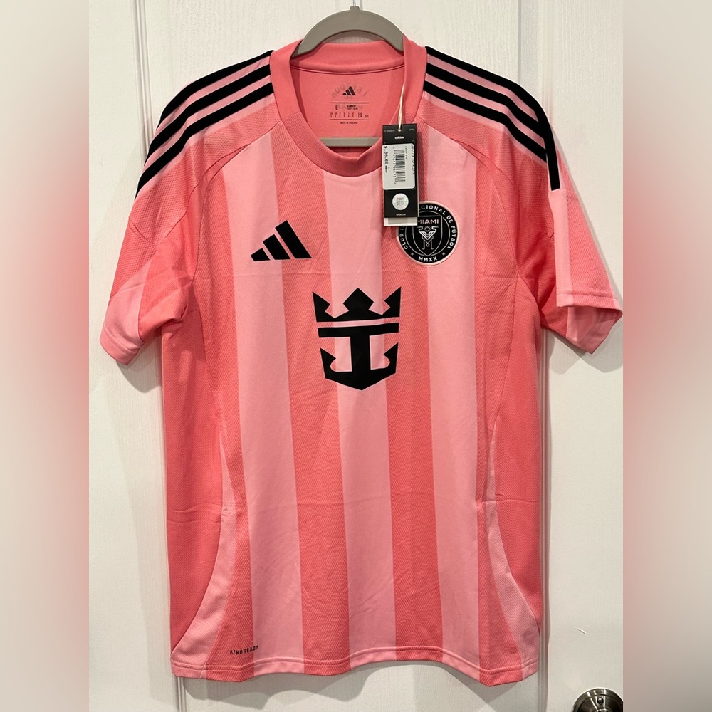 INTER MIAMI CF 25/26 MESSI HOME MLS “FREEDOM TO DREAM” JERSEY, Slim Fit Large